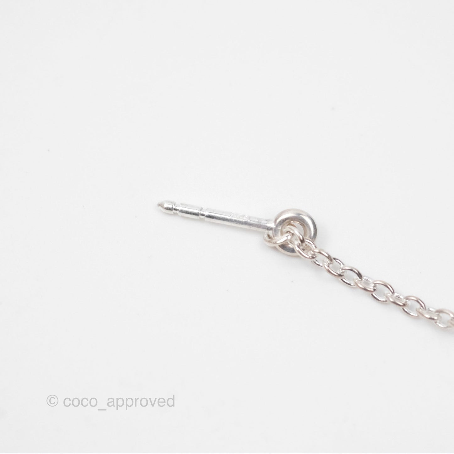 Hermès Farandole Drop Earrings Sterling Silver