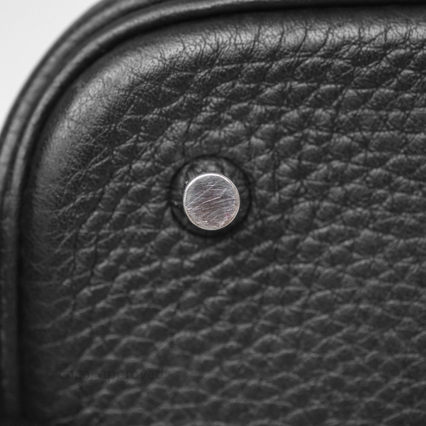 Hermès Picotin 22 Black Noir 89 Clemence Palladium Hardware