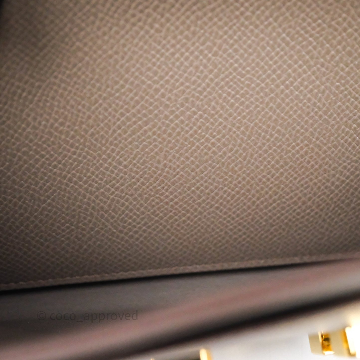 Hermès Constance To Go Wallet Gris Etain 8F Epsom Gold hardware