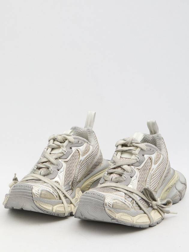 Luxury Balenciaga 3XL Mesh Panel Low Top Sneakers Grey