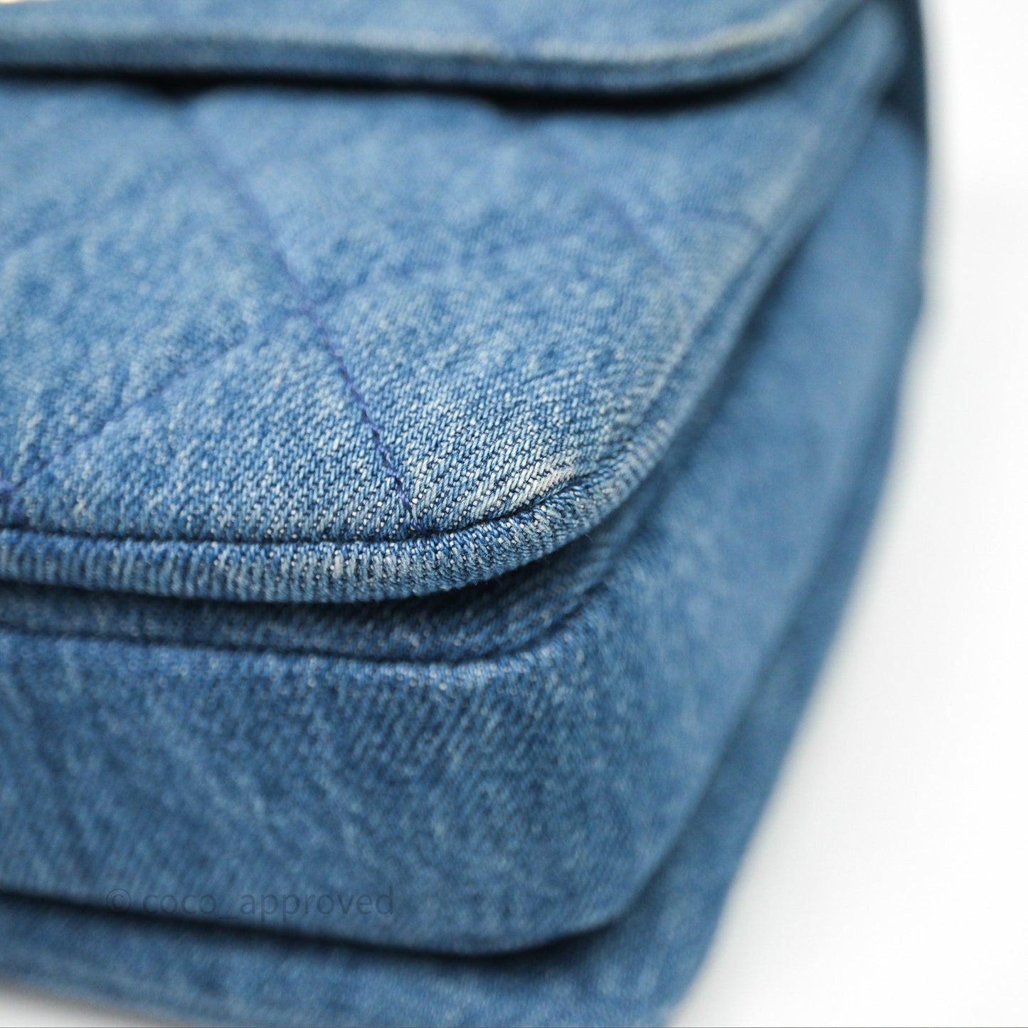 Chanel Small Trendy CC Denim Gold Hardware
