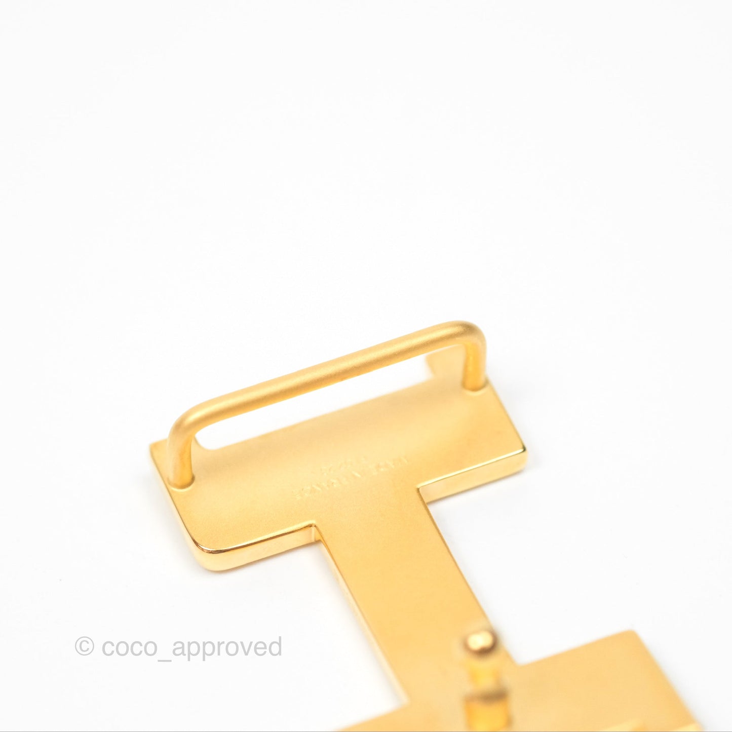 Hermès Constance Belt Buckle & Reversible Leather Strap Size 80