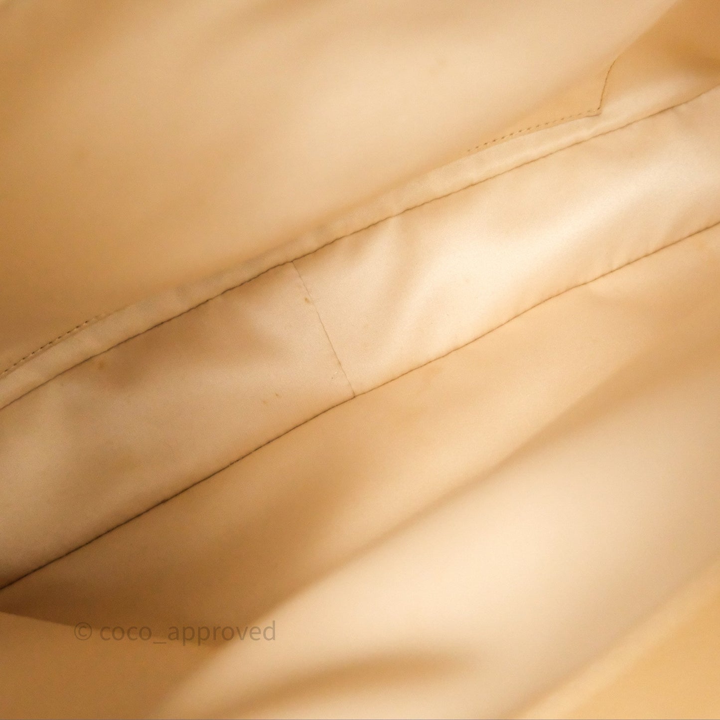 Chanel GST Beige Caviar Gold Hardware
