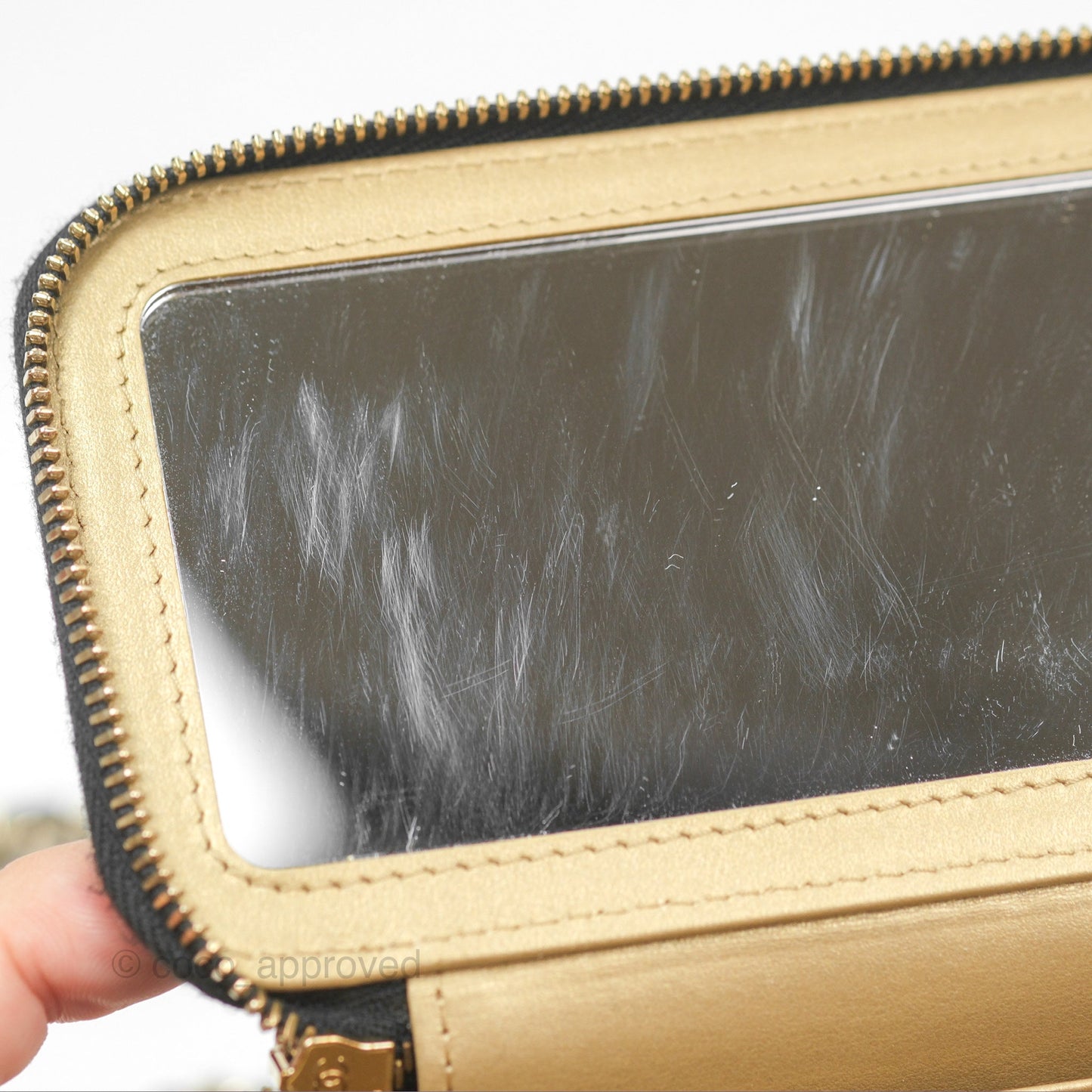 Chanel Ball Crush Vanity with Chain Black Lambskin Gold Hardware