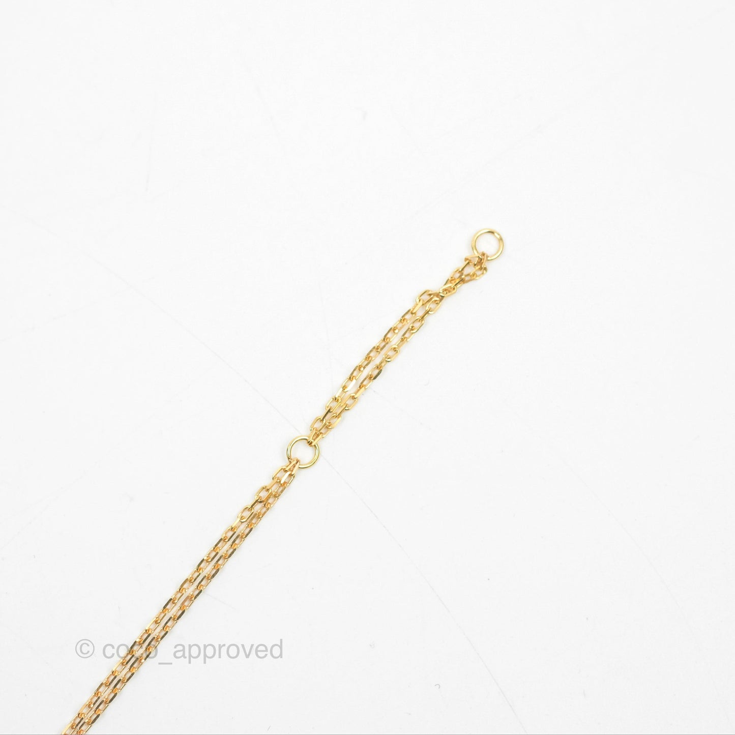 Cartier Love Necklace Rose Gold 2 Diamonds