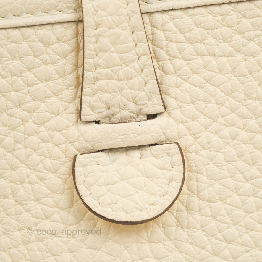 Hermès Mini Evelyne 16 Nata Clemence Gold Hardware