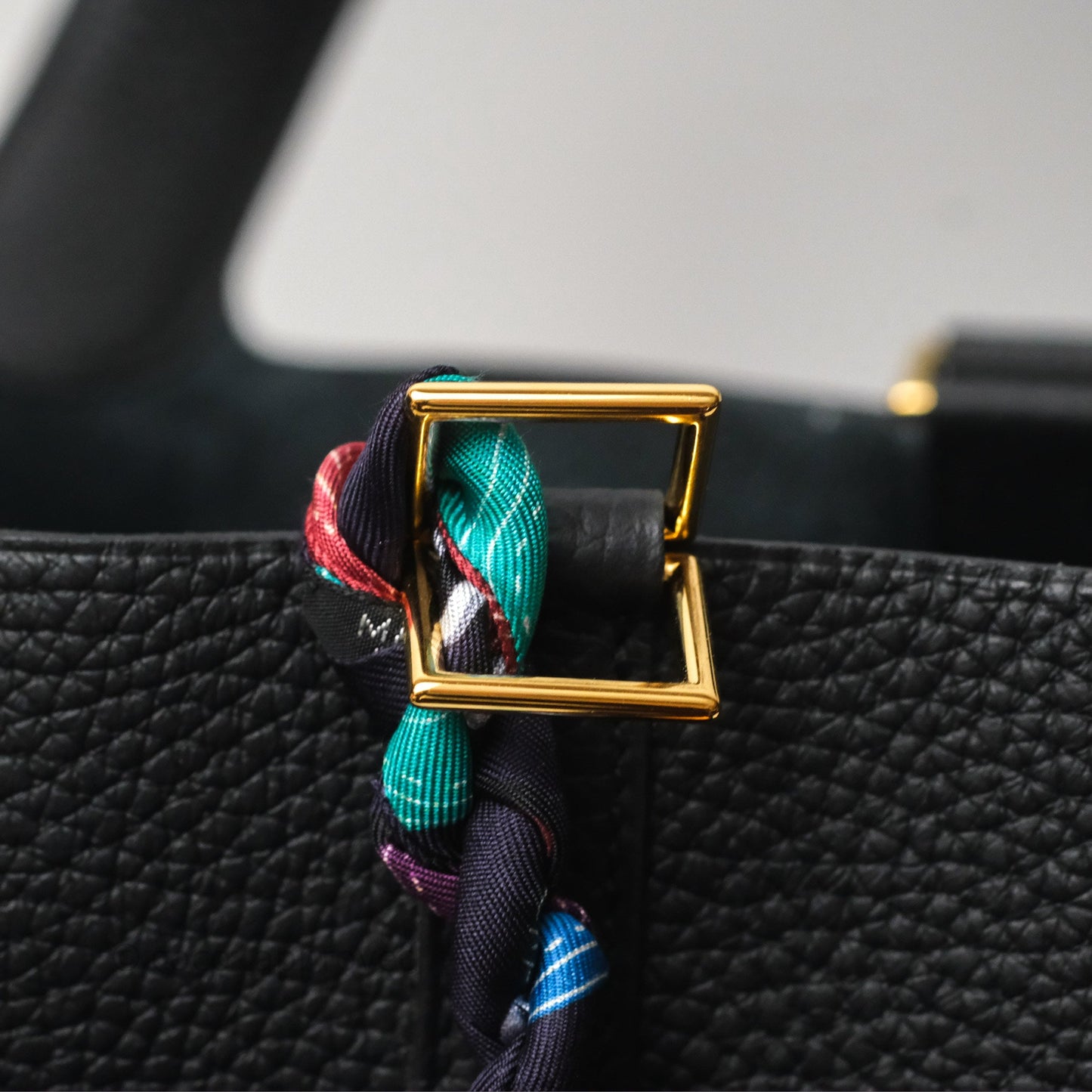Hermès Picotin 22 Noir 89 Clemence Gold Hardware