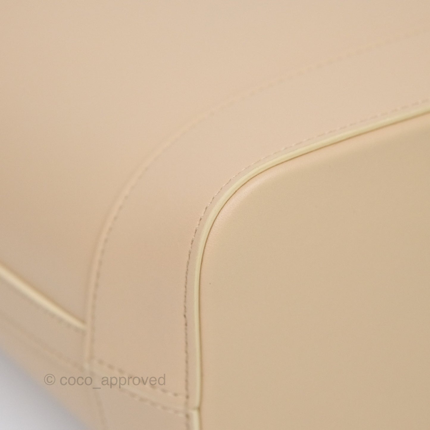 Celine Small Bucket Cuir Triomphe Calfskin Nude