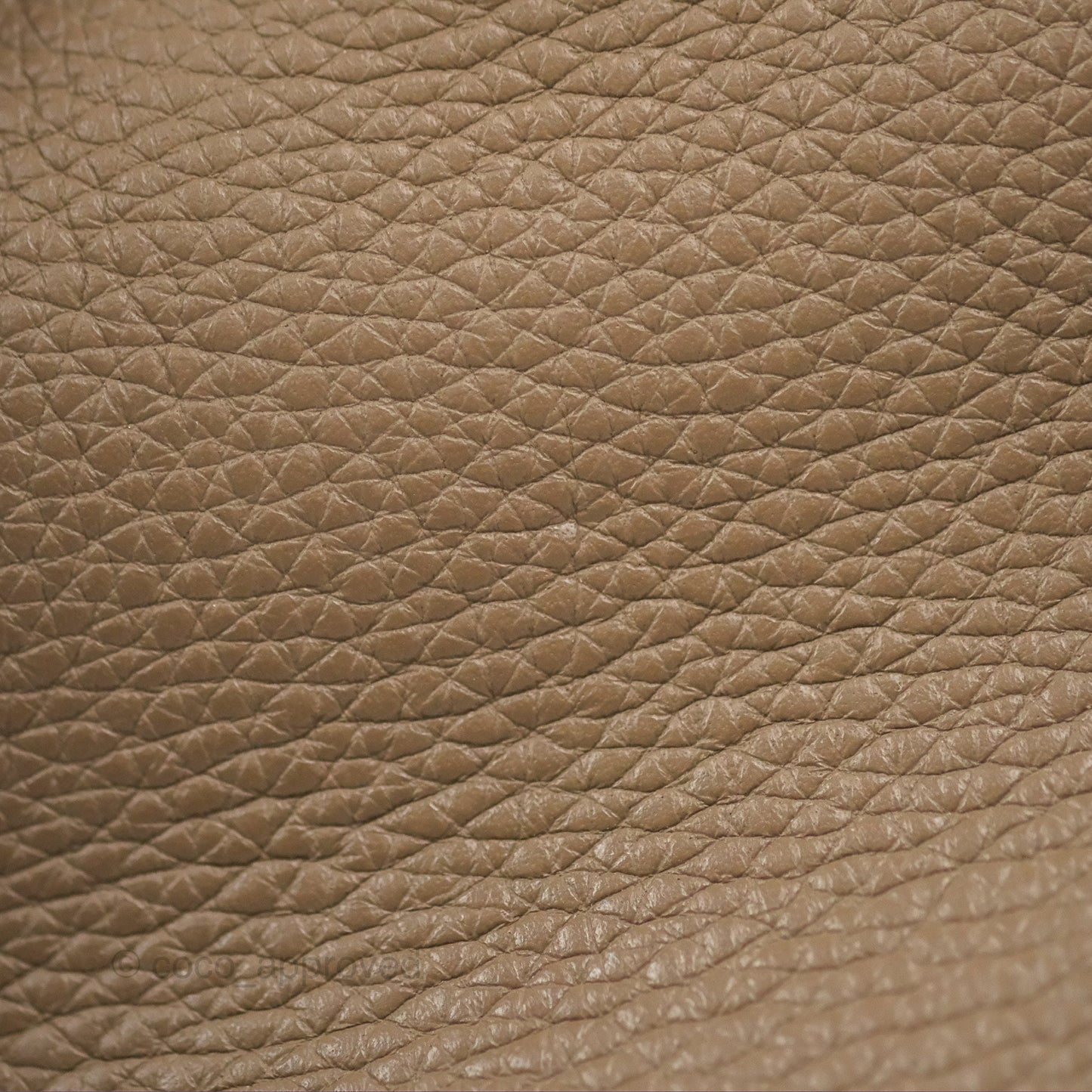 Hermès Lindy 26 Etoupe Clemence Palladium Hardware
