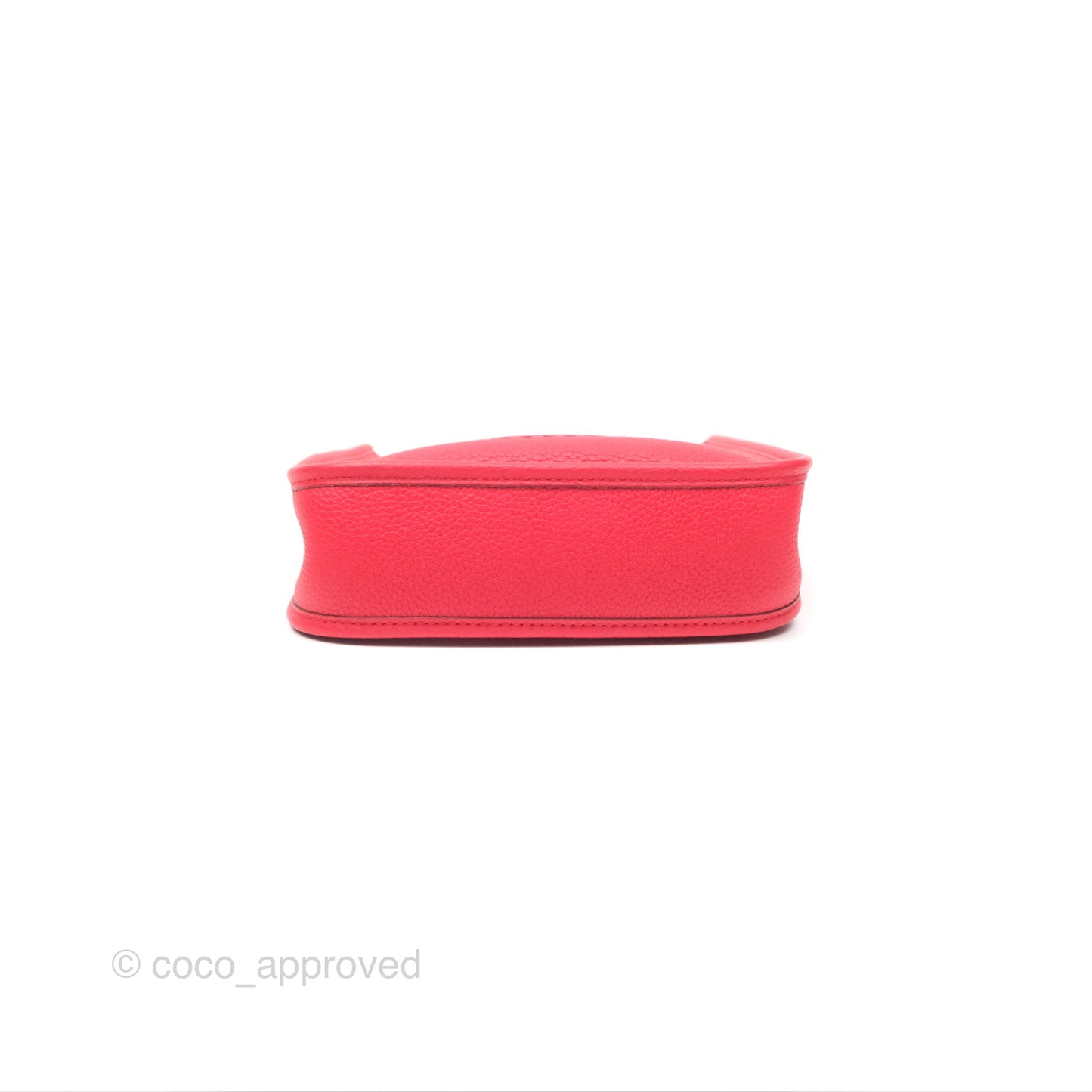 Hermès Mini Evelyne 16 Amazone Rouge de Coeur TM Palladium Hardware