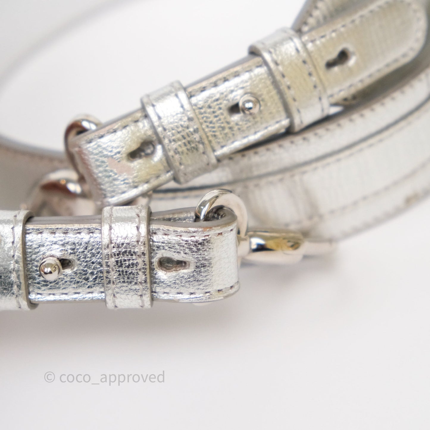 Dior My ABCDior Lady Dior Metallic Silver Cannage