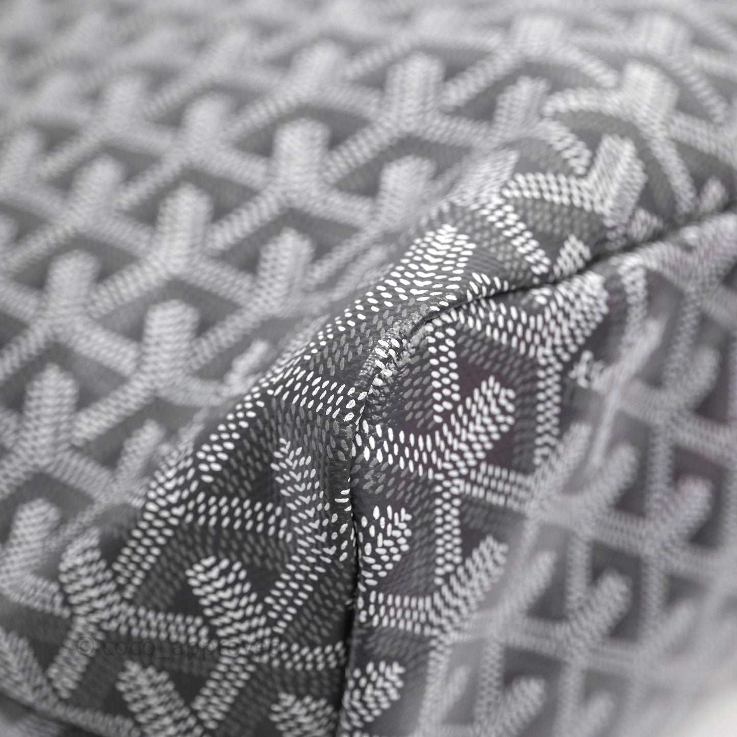 Goyard Bohème Hobo Bag Grey Goyardine Canvas