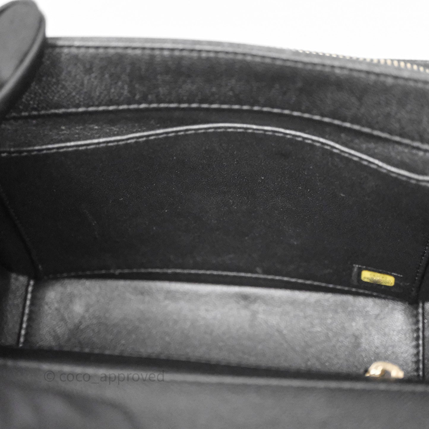 Chanel Quilted Medium Business Affinity Flap Black Caviar Gold Hardware