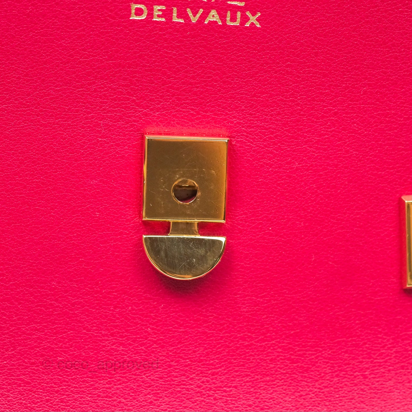 Delvaux Tempête Mini in Silky Calf Framboise