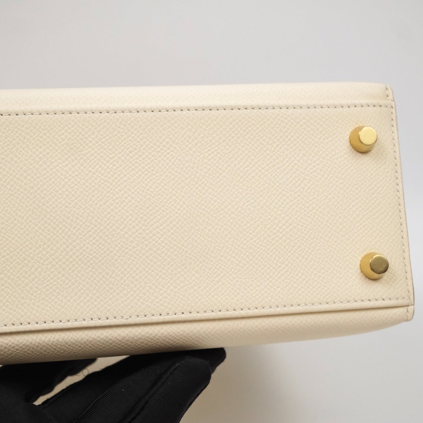 Hermès Kelly 25 Nata I2 Epsom Gold Hardware