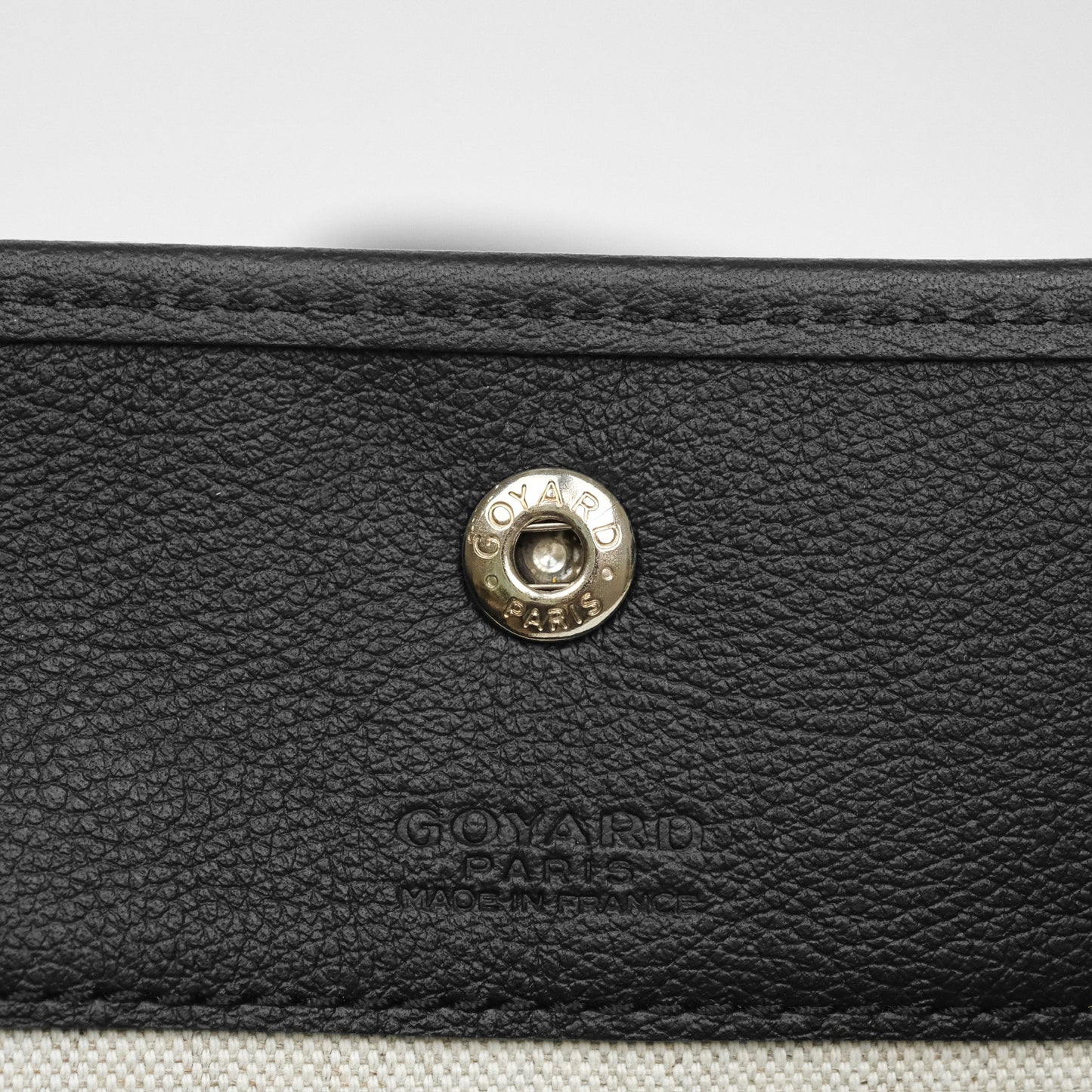 Goyard Bohème Hobo Bag Black Goyardine Canvas