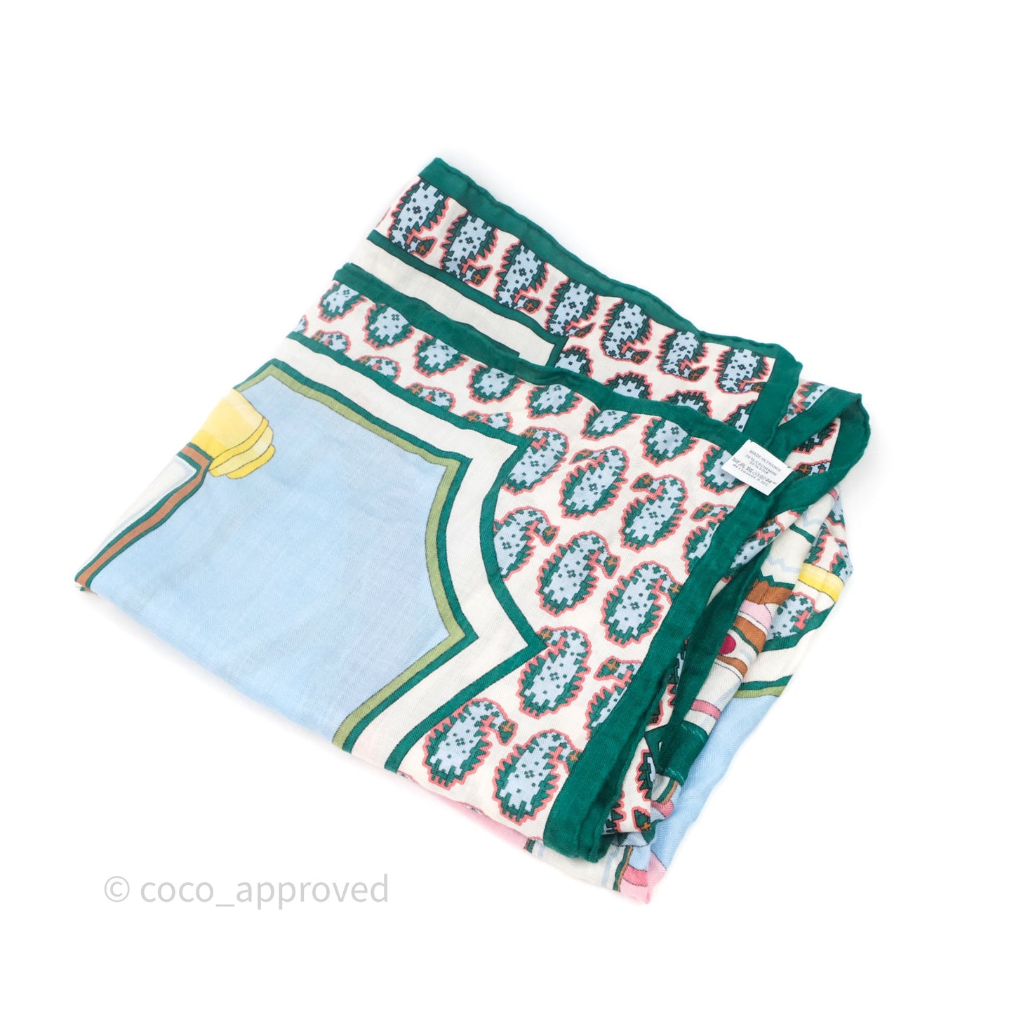 Hermes Scarf Shawl 140 Cashmere Silk