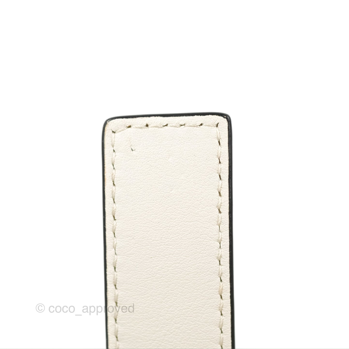 Loewe Small Basket Bag Natural Palm Leaf White Calfskin