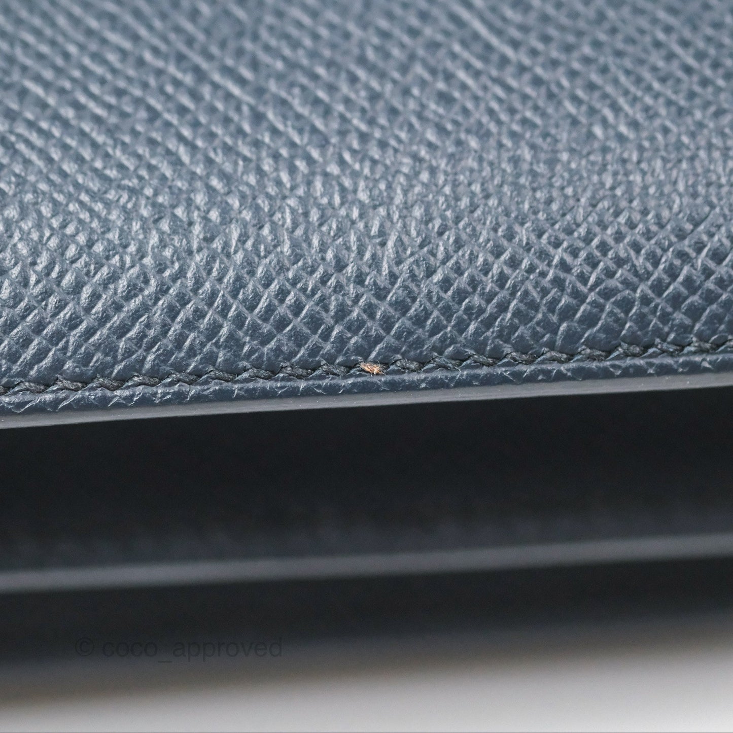 Hermès Constance Mini 18cm Bleu Nuit 2Z Epsom Rose Gold Hardware