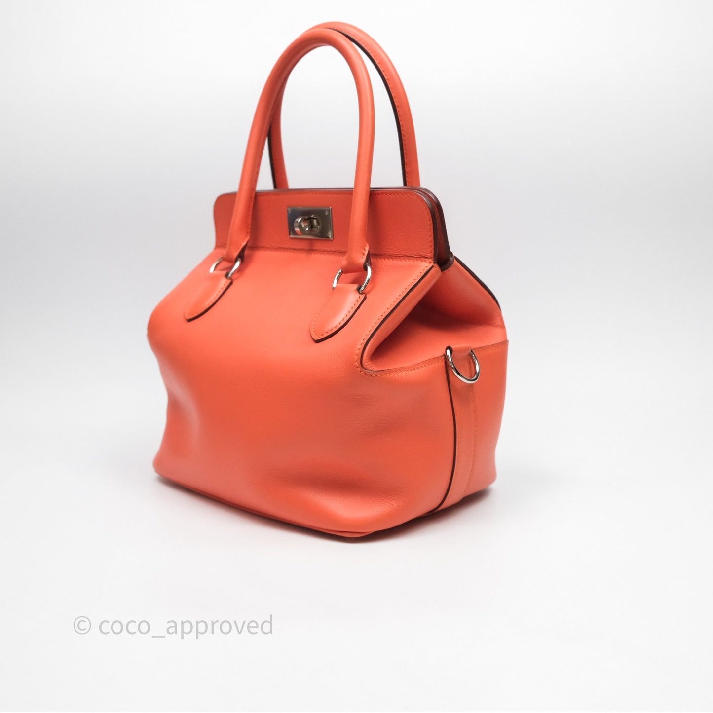 Hermès ToolBox 20 Mangue 9Z Evercolor Palladium Hardware