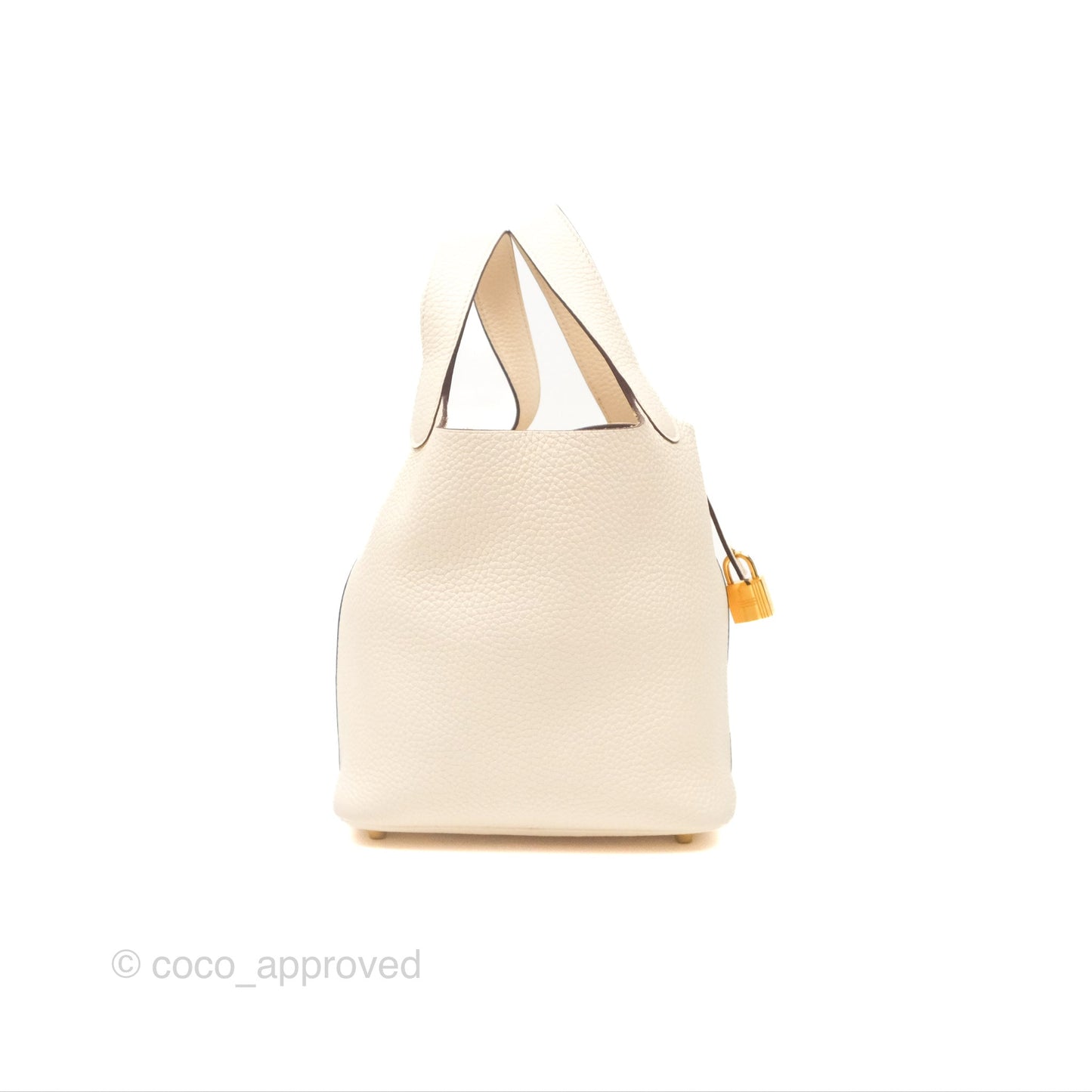 Hermès Picotin Lock 18 Nata I2 Taurillon Clemence Gold Hardware