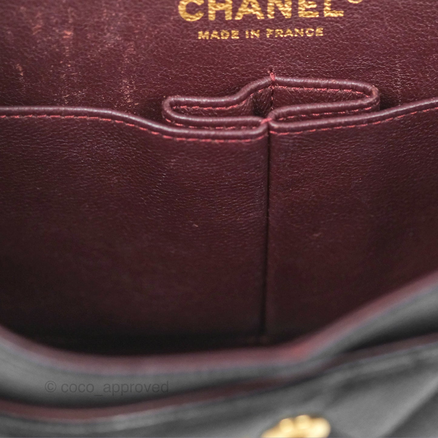 Chanel Classic M/L Medium Flap Quilted Black Caviar Gold Hardware