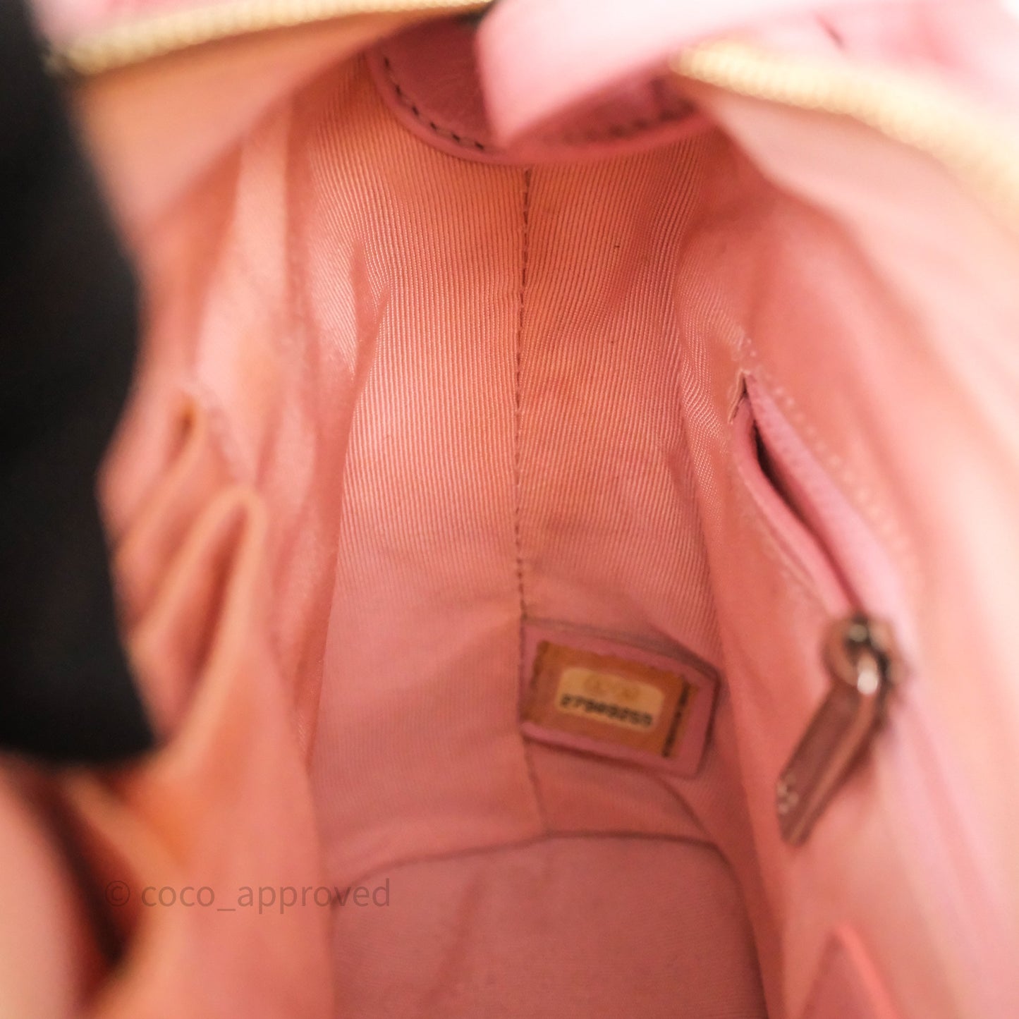 Chanel Small Gabrielle Hobo Quilted Pink Tweed Aged Calfskin