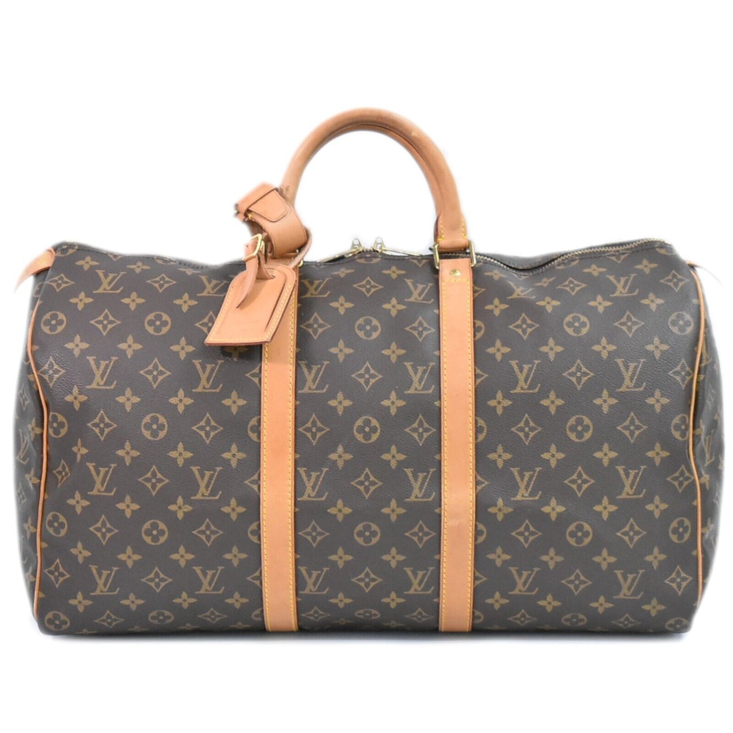 Louis Vuitton Keepall 50  Canvas Travel Bag ()