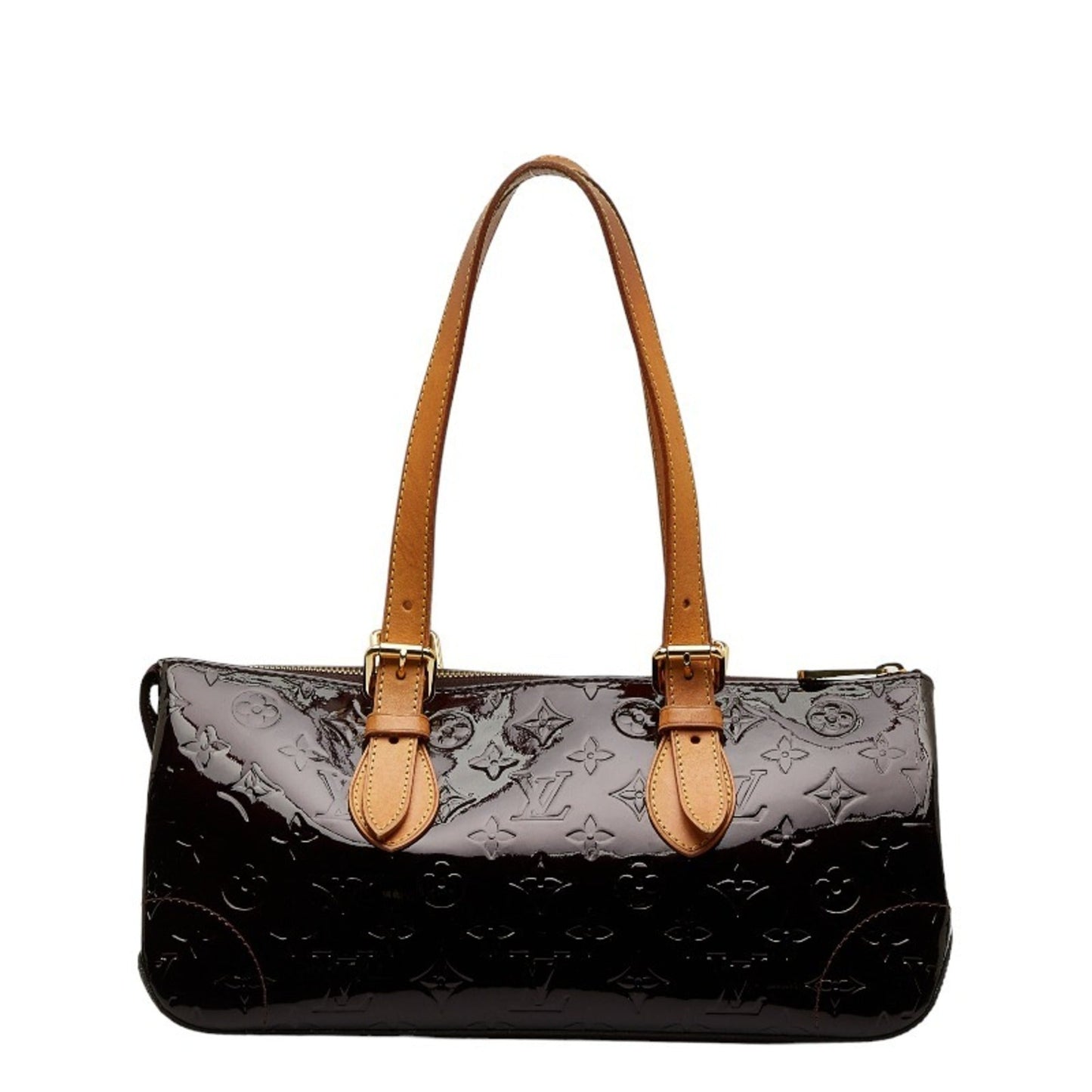 Louis Vuitton Rosewood  Patent Leather Shoulder Bag ()