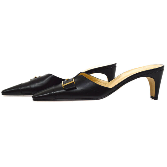 Luxury Chanel Fall 2001 Mule Sandals Shoes #37