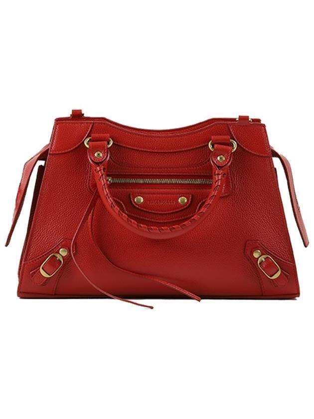 Luxury Balenciaga Neo Classic Small Tote Bag Red