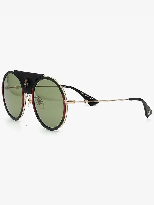Luxury Gucci Trending 2025 Eyewear Round Frame Sunglasses Green
