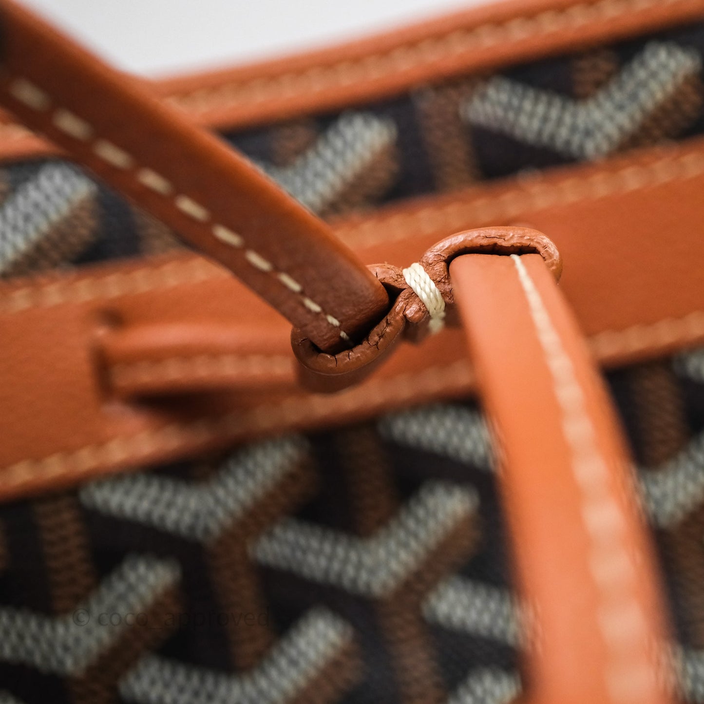 Goyard Petit Flot Bucket Bag Black & Tan Goyardine