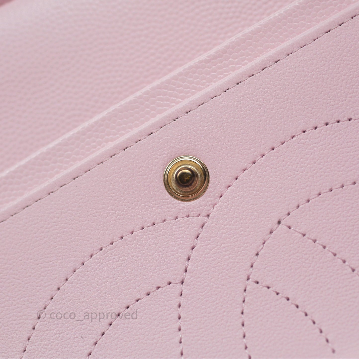 Chanel Jumbo Classic Double Flap Pink Caviar Gold Hardware⁣⁣