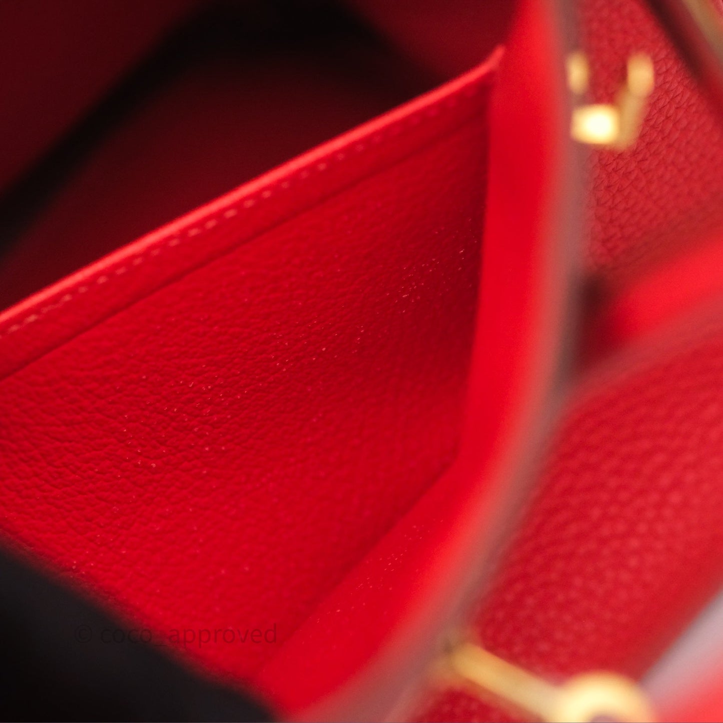 Hermès Birkin 25 Retourne Rouge Tomate S5 Clemence Gold Hardware