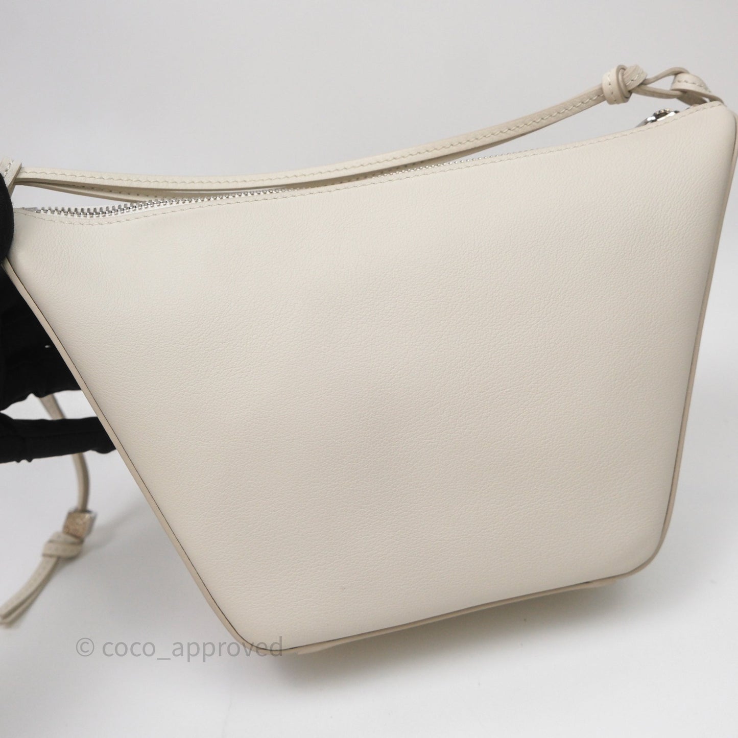 Loewe Mini Hammock Shoulder Bag White