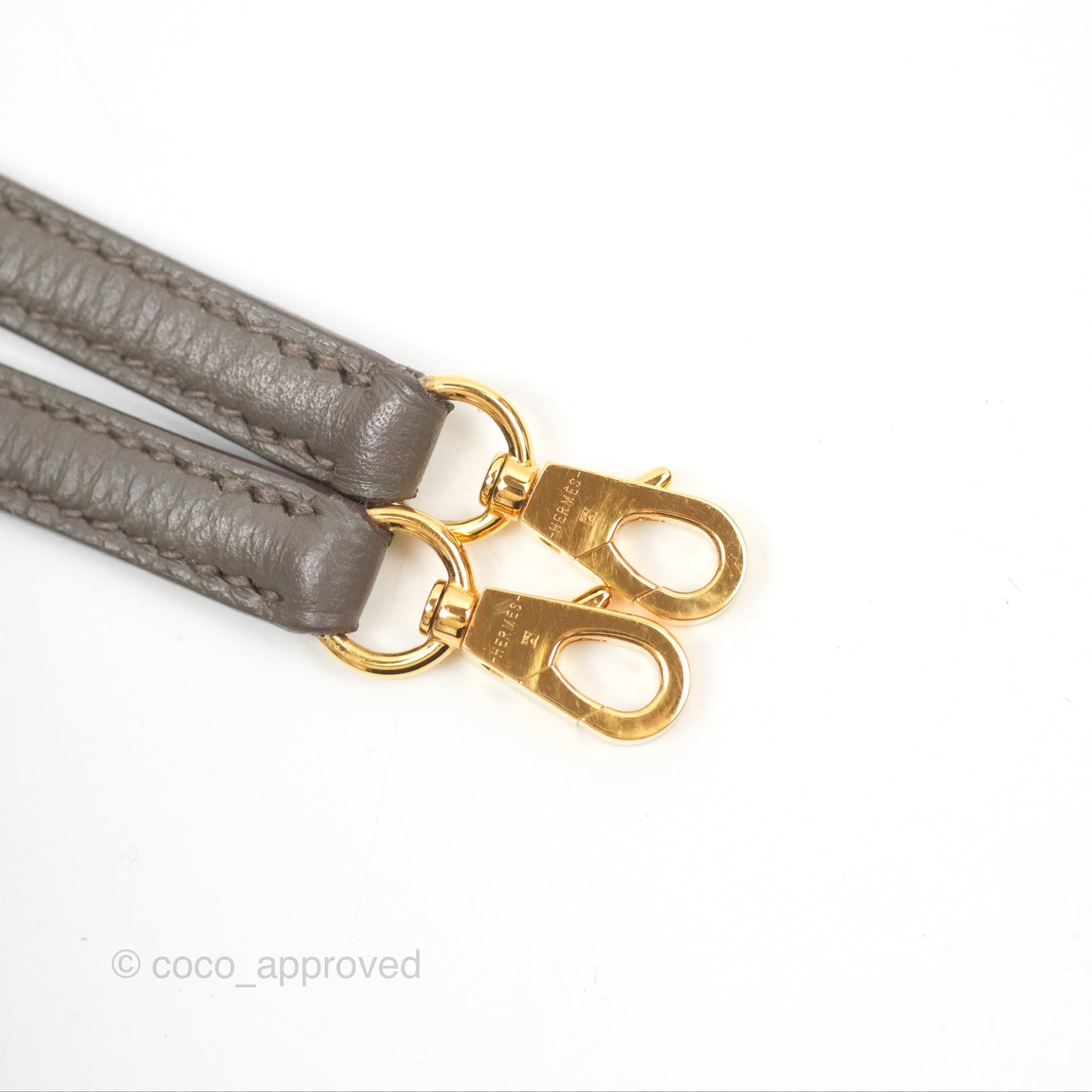 Hermès Bolide Mini 1923 Gris Etain 8F Evercolor Gold Hardware