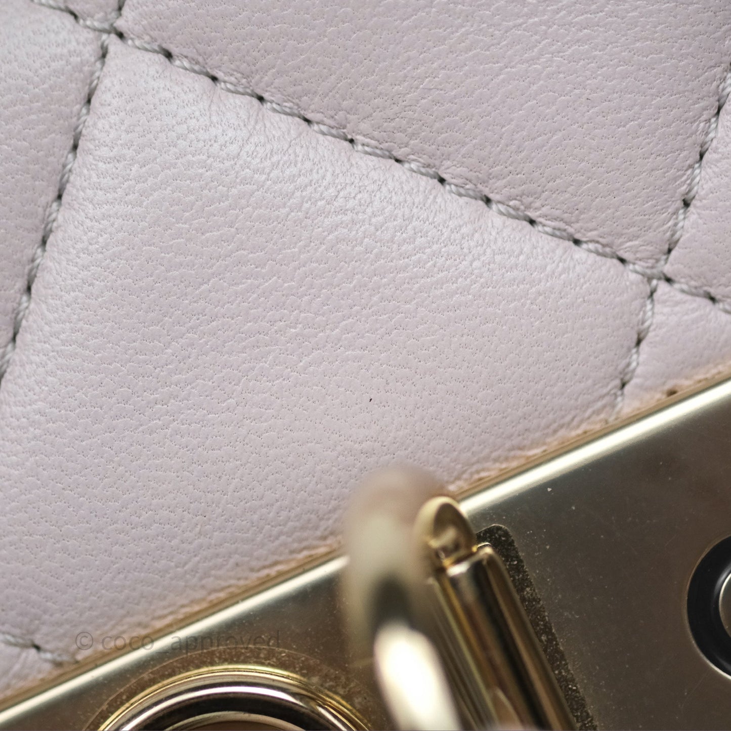 Chanel Trendy CC Vanity Case Lilac Lambskin Gold Hardware