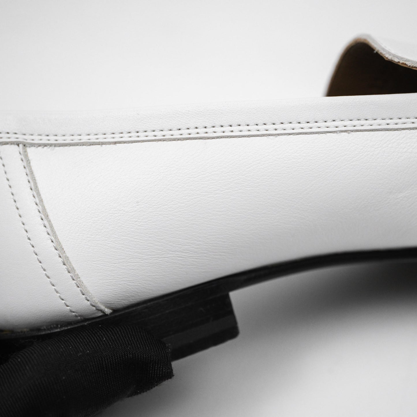 Hermès Royal Loafers White Calfskin Size 38