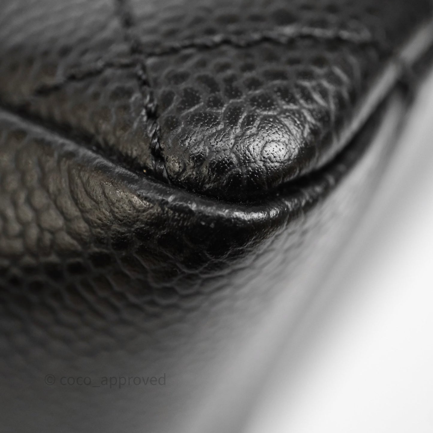 Chanel GST Black Caviar Gold Hardware