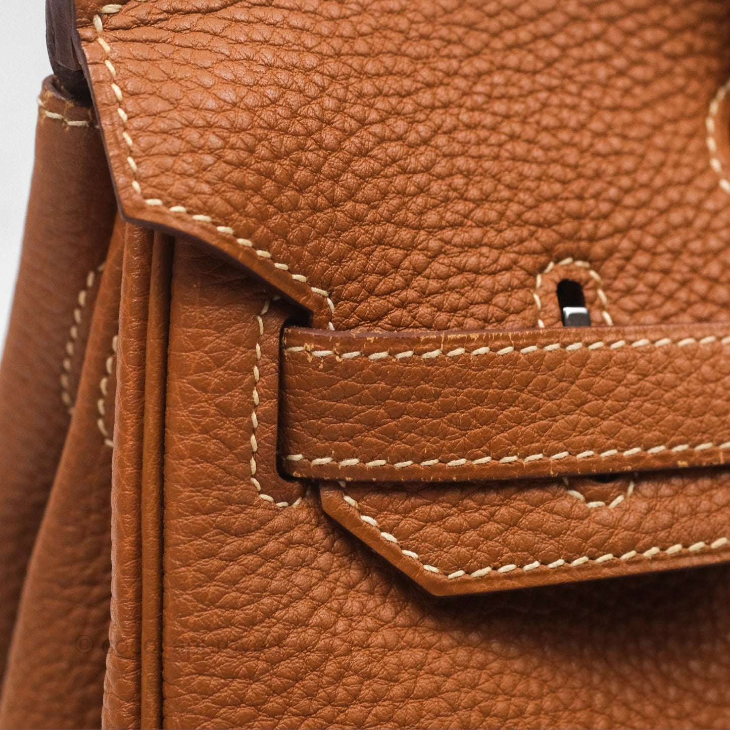 Hermès Birkin 30 Retourne Gold 37 Clemence Palladium Hardware