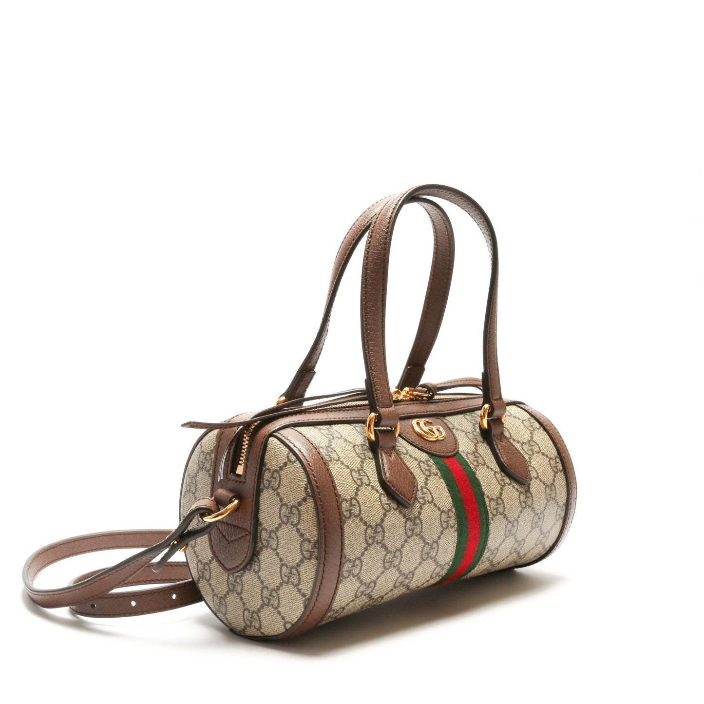 Luxury Gucci Ophidia Boston Bag Small in GG Supreme