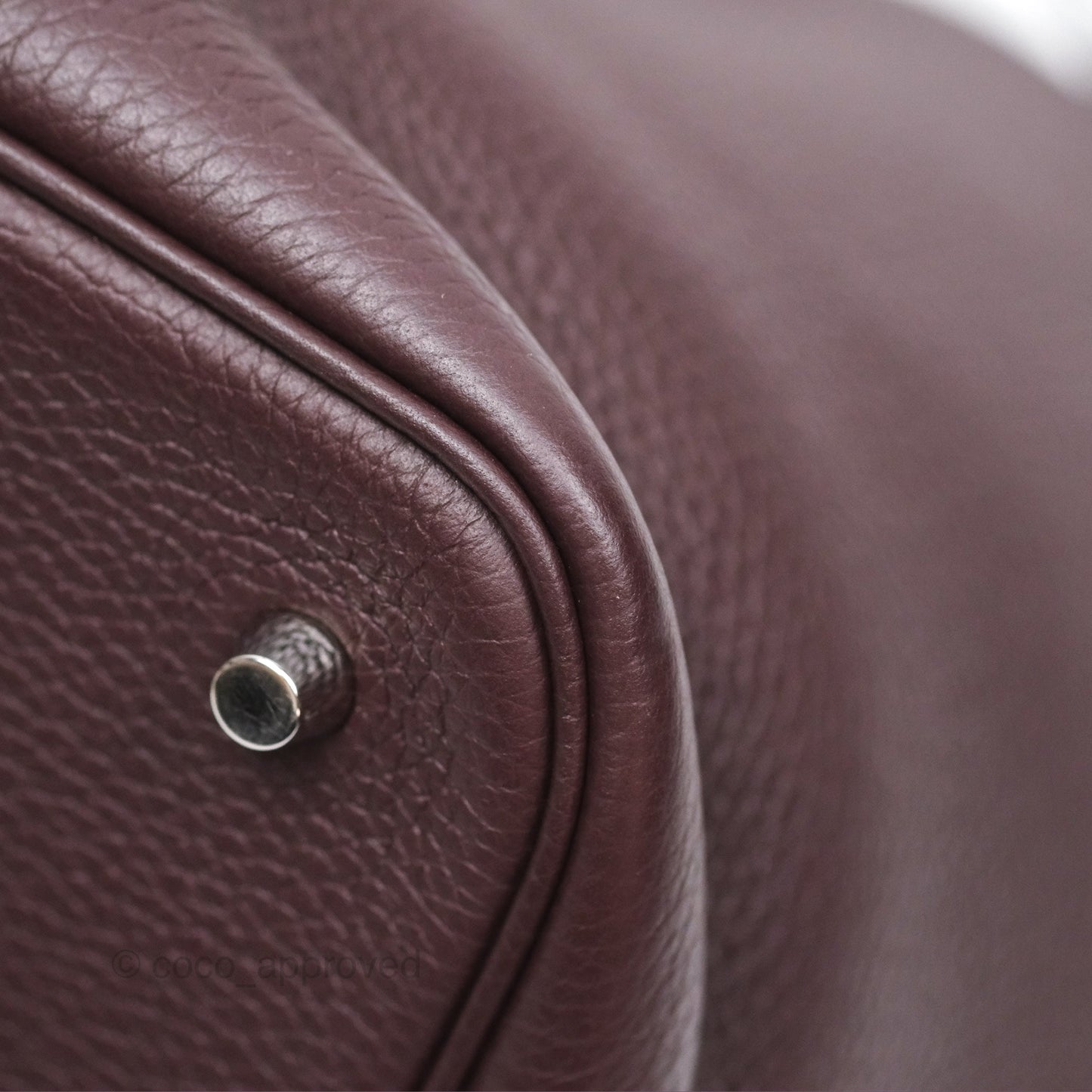 Hermès Picotin 22 Rouge Sellier Palladium Hardware