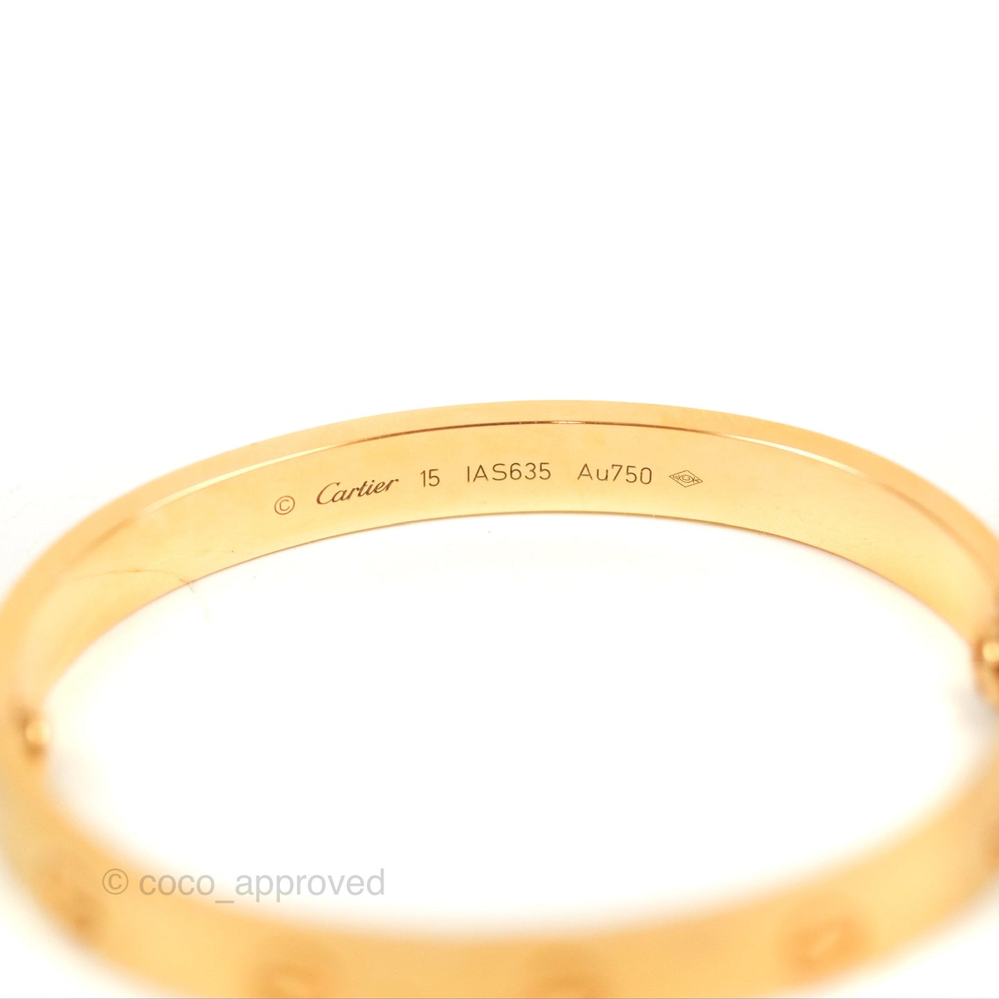 Cartier Love Bracelet Rose Gold