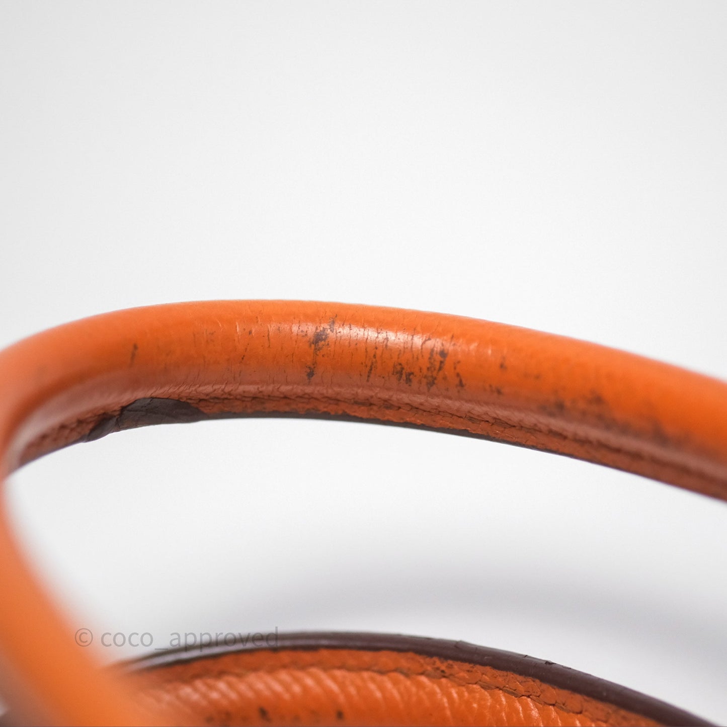 Hermès Birkin 30 Retourne Orange Epsom Palladium Hardware