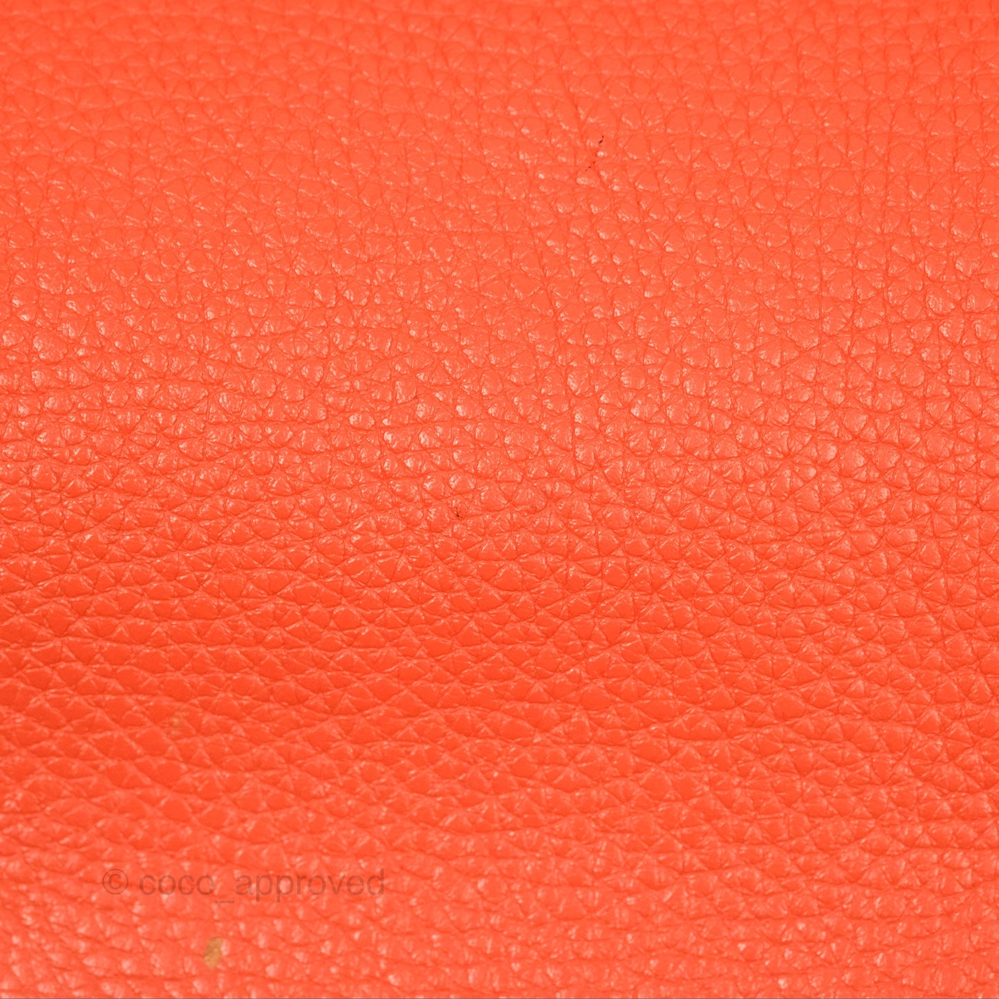 Hermès Double Sens Tote 36 Rouge Casaque Orange Crevette Clemence