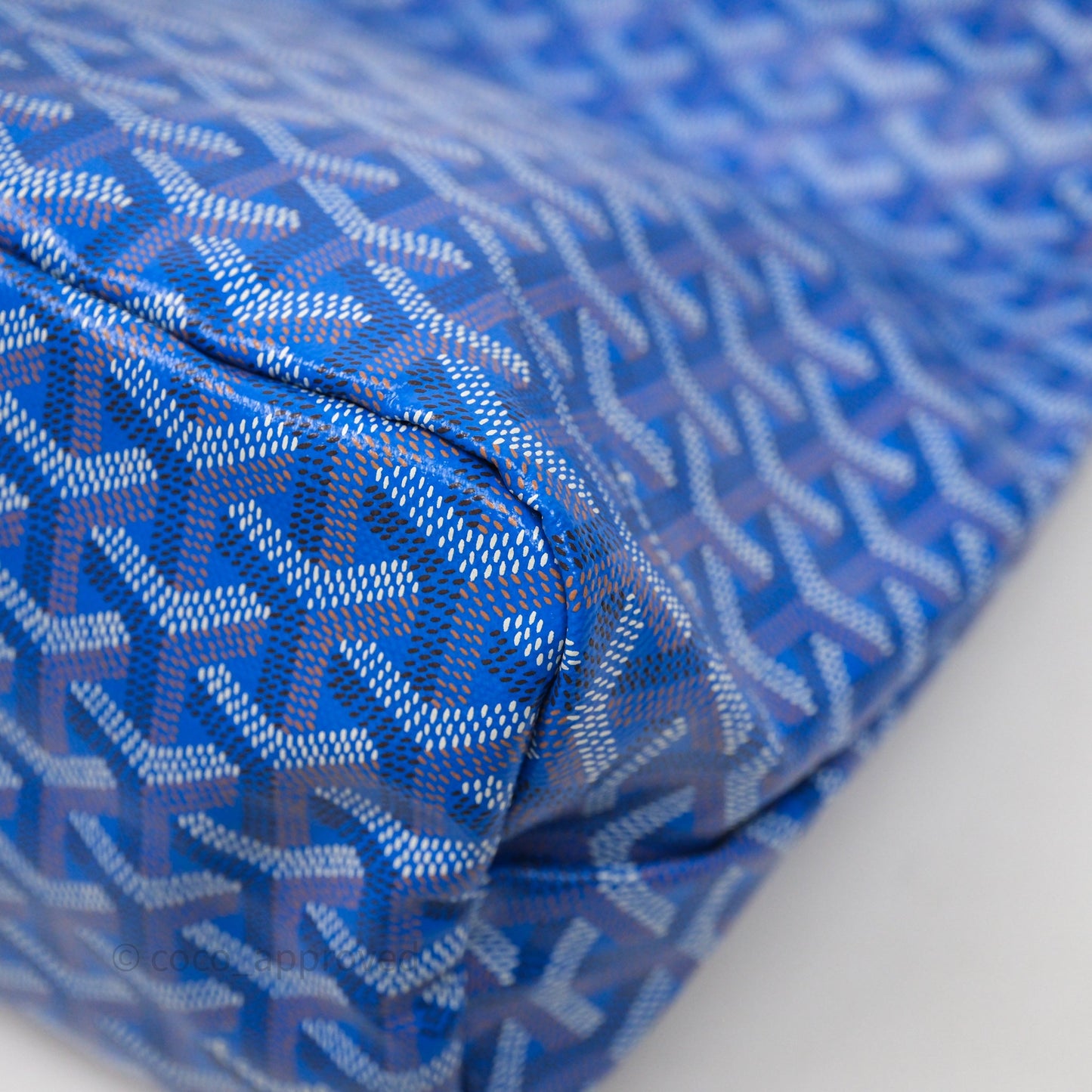 Goyard Bohème Hobo Bag Bleu Ciel Goyardine Canvas