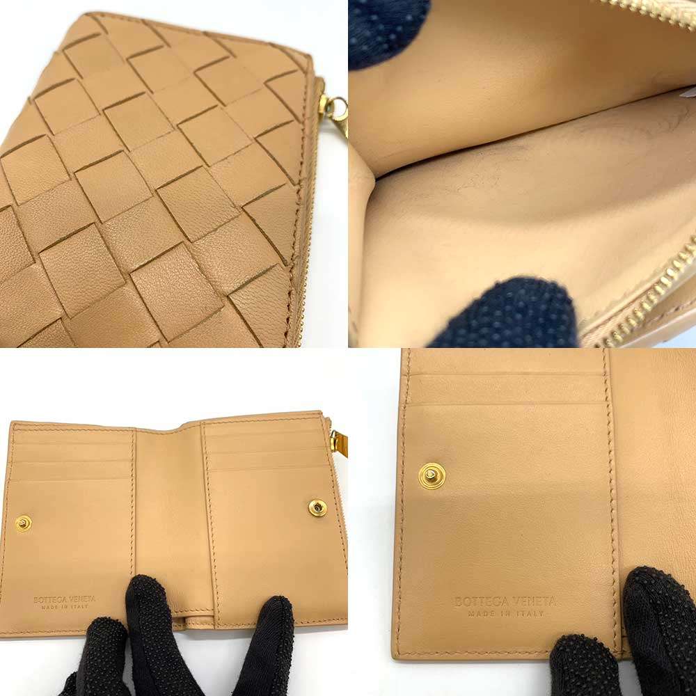Luxury Bottega Veneta Intrecciato Mini Wallet Leather