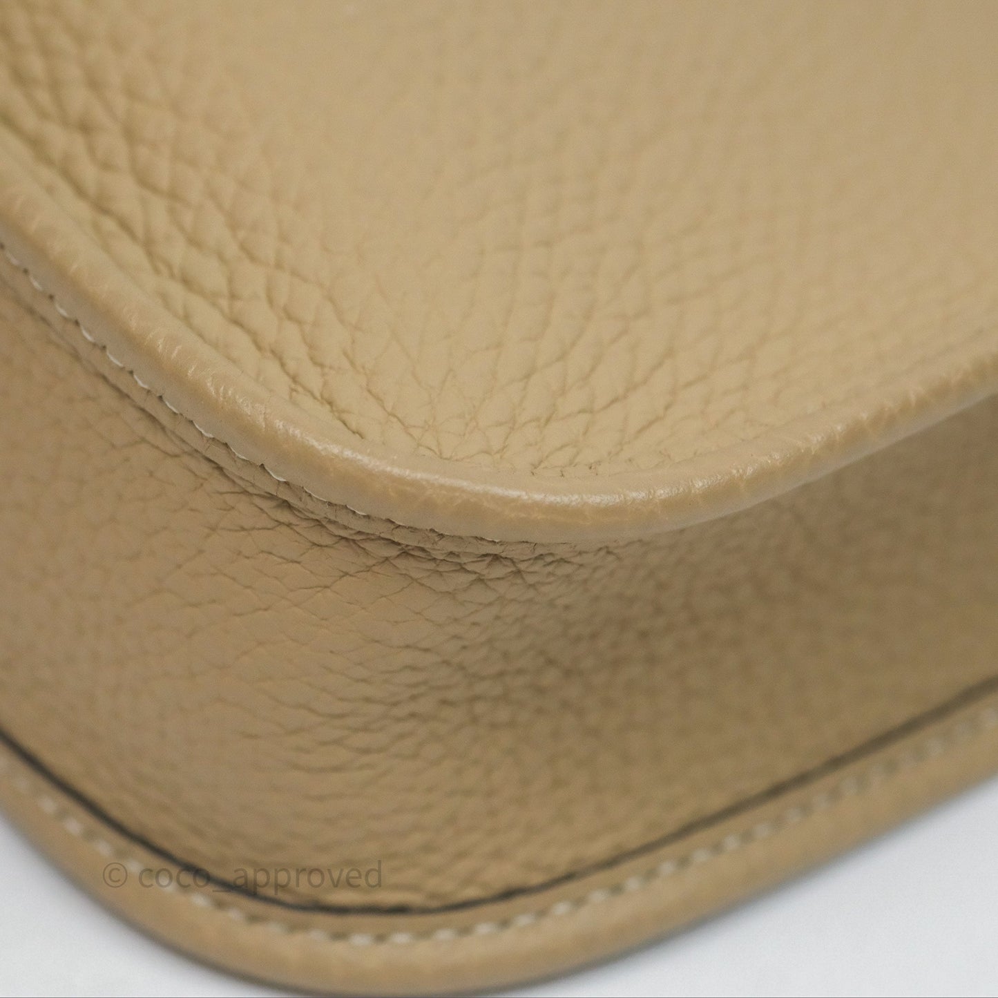 Hermès Mini Evelyne 16 Trench Clemence Palladium Hardware