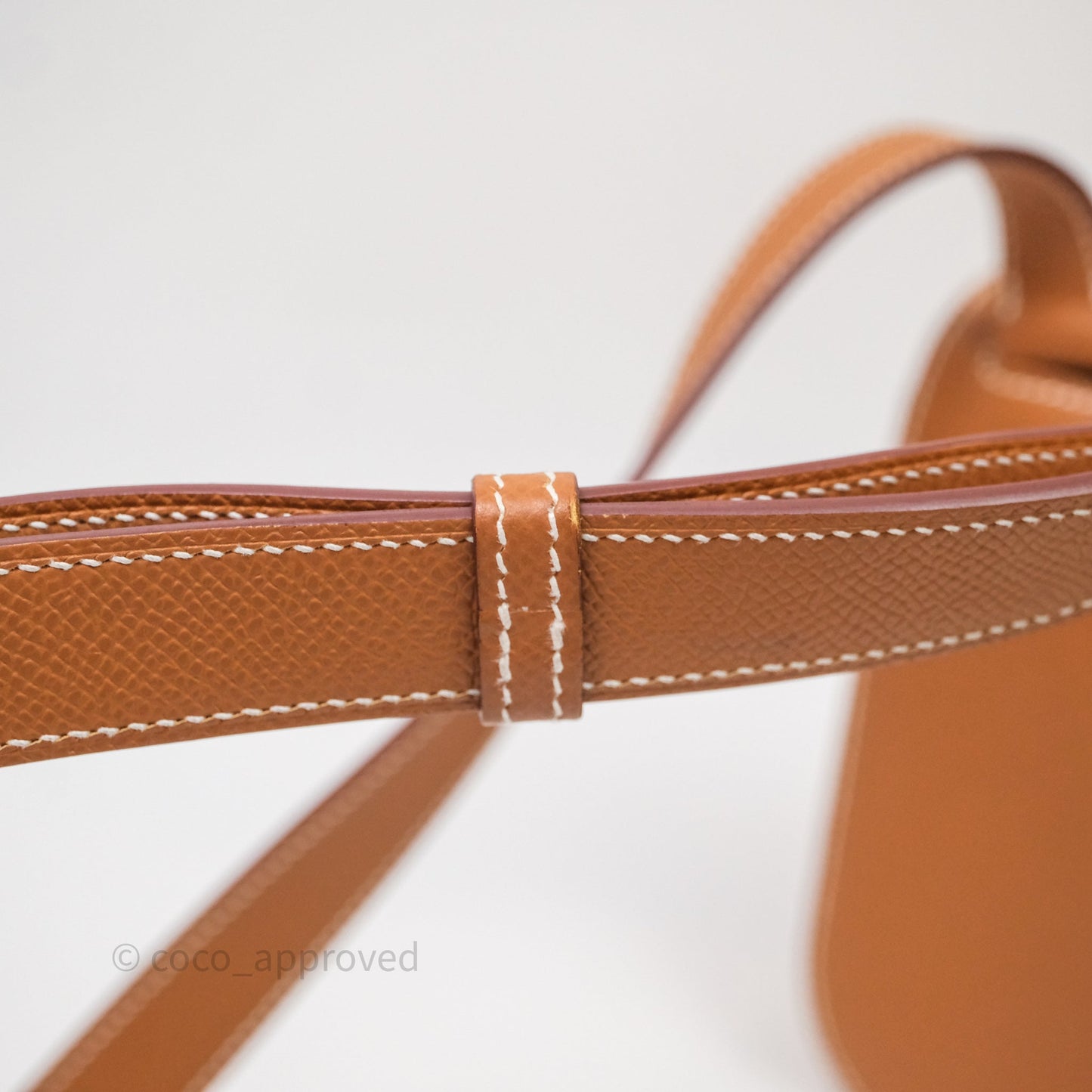 Hermès Della Cavalleria Mini Bag Gold 37 Epsom Gold Hardware